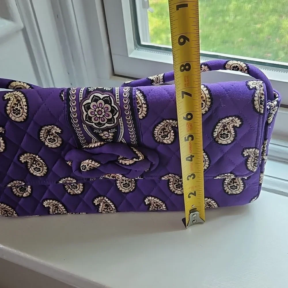 NWT Vera Bradley Paisley Quilted Shoulder Bag.
